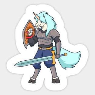Roleplay Character - Paladin - Unicorn Sticker